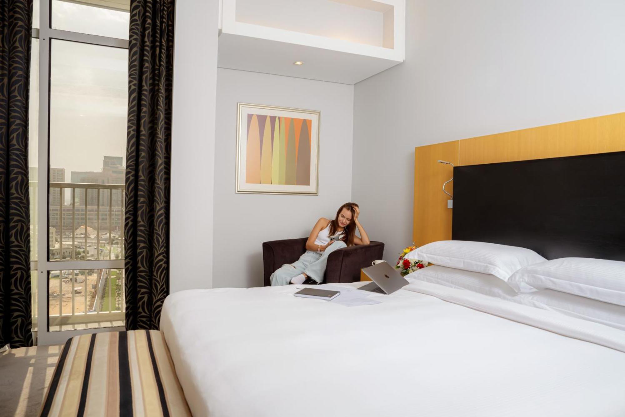 Hala Arjaan By Rotana, Deluxe Hotel Apartments Abu Dhabi Luaran gambar
