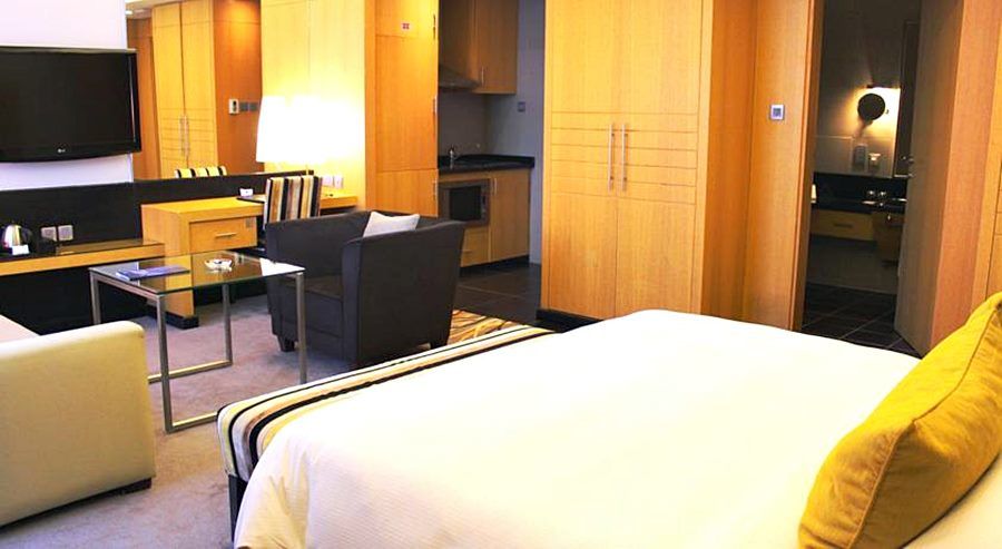 Hala Arjaan By Rotana, Deluxe Hotel Apartments Abu Dhabi Luaran gambar