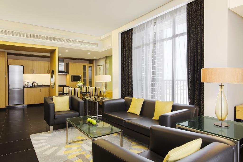 Hala Arjaan By Rotana, Deluxe Hotel Apartments Abu Dhabi Luaran gambar